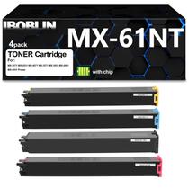 Cartucho de Toner IBOBLIN MX-61NT Pacote com 4 Unidades e Chip Cartucho de Toner IBOBLIN MX-61NT Pacote com 4 Unidades e Chip