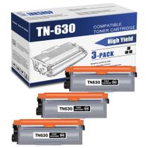 Cartucho de Toner INKSHOP TN630 Preto 3 Unidades Cartucho de Toner INKSHOP TN630 Preto 3 Unidades