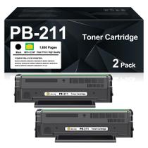 Cartucho de Toner Jmomy PB-211 Preto Compatível - Kit com 2 Cartucho de Toner Jmomy PB-211 Preto Compatível - Kit com 2