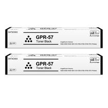 Cartucho de Toner Junnchee GPR-57 Preto 2 Unidades Alto Rendimento Cartucho de Toner Junnchee GPR-57 Preto 2 Unidades Alto Rendimento