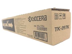 Cartucho de toner KYOCERA TK-897K preto para FS-C8025MFP