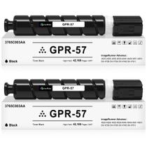 Cartucho de Toner LeciRoba GPR-57 Preto Alto Rendimento 2 Unidades Cartucho de Toner LeciRoba GPR-57 Preto Alto Rendimento 2 Unidades