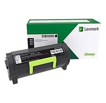 Cartucho de toner Lexmark 51B1000 Return Program preto Cartucho de toner Lexmark 51B1000 Return Program preto