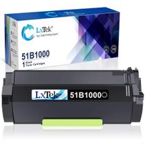 Cartucho de toner LXtek 51B1000 preto para impressoras Lexmark Cartucho de toner LXtek 51B1000 preto para impressoras Lexmark