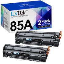 Cartucho de toner LXTek compatível com HP 85A CE285A preto, pacote com 2 unidades