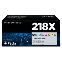Cartucho de toner MEGAIN 218X 4 unidades com chip compatível com HP Cartucho de toner MEGAIN 218X 4 unidades com chip compatível com HP
