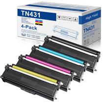 Cartucho de toner MOLIMER TN431 TN-431, pacote com 4 unidades para impressora Brother