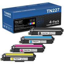Cartucho de Toner MTTL TN227 Pack com 4 Unidades Alta Capacidade Colorido Cartucho de Toner MTTL TN227 Pack com 4 Unidades Alta Capacidade Colorido