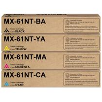 Cartucho de Toner RumbaRex MX-61NT - Pacote com 4 unidades Cartucho de Toner RumbaRex MX-61NT - Pacote com 4 unidades