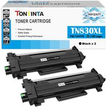 Cartucho de toner TONTINTA TN830XL 2 Preto de Alta Capacidade