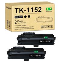 Cartucho de toner TOPXLKCMY TK-1152 TK1152 preto de alto rendimento, pacote com 2 Cartucho de toner TOPXLKCMY TK-1152 TK1152 preto de alto rendimento, pacote com 2