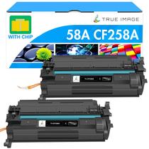 Cartucho de toner TRUE IMAGE 58A CF258A preto, pacote com 2 HP Cartucho de toner TRUE IMAGE 58A CF258A preto, pacote com 2 HP