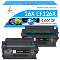 Cartucho de toner TRUE IMAGE CF226X 26X preto, pacote com 2 unidades para HP Cartucho de toner TRUE IMAGE CF226X 26X preto, pacote com 2 unidades para HP