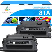 Cartucho de toner TRUE IMAGE CF281A 81A preto, pacote com 2 unidades HP 81A Cartucho de toner TRUE IMAGE CF281A 81A preto, pacote com 2 unidades HP 81A