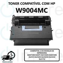 Cartucho de Toner W9004MC 9004 P/ E60165DN E60075DN E60055DN Compatível - PREMIUM