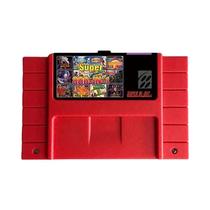 Cartucho De Videogame Super 800 Em 1 pro Para Console De Jogos SNES 16 Bits Para Super Nintendo