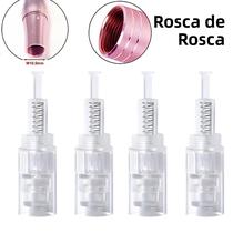 Cartucho Dermapen Nano Tip 12 E 36 Pinos, 100, 50, 10 Peças, Substituição Para Microneedling Em