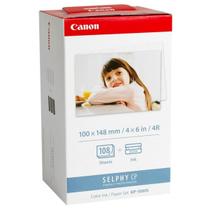 Cartucho E Papel Fotográfico Para Impressoras Canon Linha Selphy - KP108IN