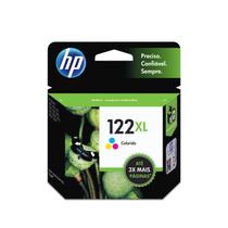 Cartucho HP 122XL Colorido Original (CH564HB) Para HP DeskJet 1000, 2050, 3050, 2000