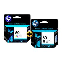 Cartucho HP 60 preto CC640WB-B