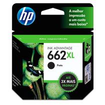 Cartucho HP 662XL Original CZ105AB Preto p/ DeskJet 2516, 3516, 3546, 2546, 1516, 4646, 2646