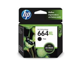 Cartucho Hp 664xl Preto Original 2676 3776 4676
