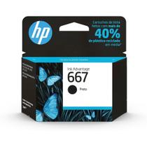 Cartucho HP 667 3YM79AB Preto