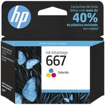 Cartucho HP 667 Colorido Original 3ym78ab - 2376 2774 2776