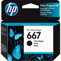 Cartucho HP 667 Preto 3YM79AB