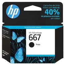 Cartucho HP 667 Preto Original 3ym79ab - 2374 2376 2774 2776