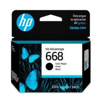 Cartucho Hp 668 Original Preto 2970 2975 4370 Cartucho Hp 668 Original Preto 2970 2975 4370
