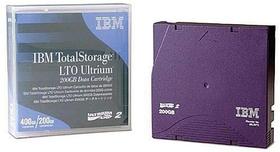 Cartucho IBM 08L9870 Ultrium LTO-2, 200 GB, CAPA ROXA