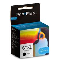 Cartucho jato de tinta compatível 60XL Preto - Multilaser PP060