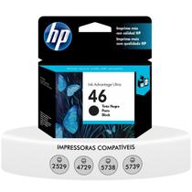 Cartucho НР 46 Preto Original CZ637AL DeskJet 2529 4729 5738 5739 Cartucho НР 46 Preto Original CZ637AL DeskJet 2529 4729 5738 5739