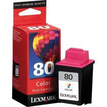 Cartucho original lexmark 80 colorido x125/x83/z82/x63 lexmark