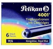 Cartucho Para Caneta Tinteiro Azul Royal Pelikan 4001 Tp/6 Cartucho Para Caneta Tinteiro Azul Royal Pelikan 4001 Tp/6