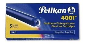 Cartucho Para Caneta Tinteiro Pelikan 4001 Azul Royal Gtp/5