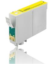 Cartucho Para Epson TX123 T133420 Yellow Compatível