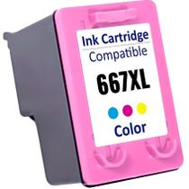 Cartucho Para HP 2774 667xl - 3YM78AB Color Compatível