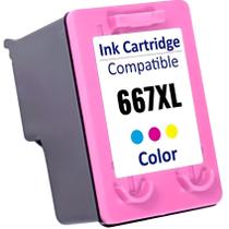 Cartucho Para HP 2776 667xl - 3YM78AB Color Compatível