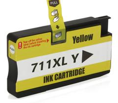 Cartucho Para HP T125 711xl - CZ132AB Yellow Compatível