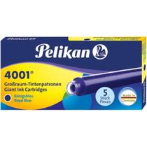 Cartucho Pelikan 4001 - Internacional GTP5 (Longo) - Azul Royal