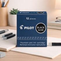 Cartucho Pilot Namiki Ic-100 Caneta Tinteiro Preto C/12