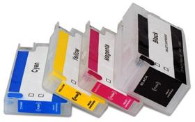 Cartucho Recarregável Plotter T120 T130 T520 T530 711