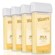 Cartucho Refil de Cera Roll On Milk Waxers 4 Unidades 100g Cartucho Refil de Cera Roll On Milk Waxers 4 Unidades 100g