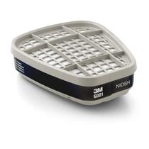 Cartucho respiratório 3M 6001 6001 para certos vapores orgânicos Cartucho respiratório 3M 6001 6001 para certos vapores orgânicos