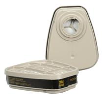 Cartucho respiratório 3M 6005 pares de vapor orgânico de formaldeído Cartucho respiratório 3M 6005 pares de vapor orgânico de formaldeído