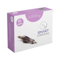 Cartucho Smart Derma Pen Preto 01 agulhas cx 10 Smart GR
