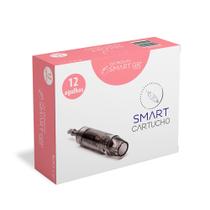 Cartucho Smart Derma Pen Preto 12 - Cx10 Smart GR