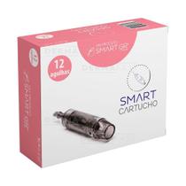 Cartucho Smart Derma Pen Preto - Kit com 10 unidades - 12 agulhas - 10-CSDP-12-HK (Exclusivo Smart Derma Pen) - SMART GR Cartucho Smart Derma Pen Preto - Kit com 10 unidades - 12 agulhas - 10-CSDP-12-HK (Exclusivo Smart Derma Pen) - SMART GR